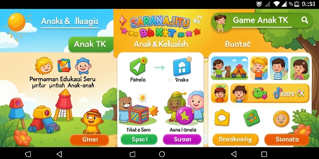 Tampilan antarmuka RAMAH ANAK SARANAJITU yang menarik.